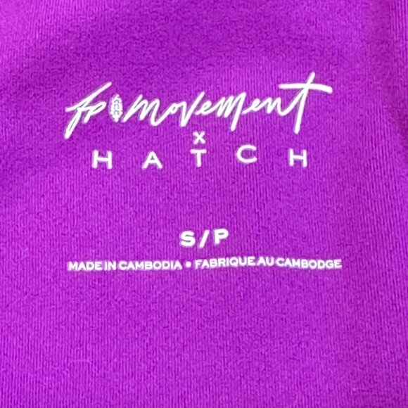 FP Movement x Hatch Never Better‎ Square Neck Maternity Bra SM Florescent Berry - Picture 5 of 7